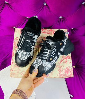 Кроссовки зимние Dior