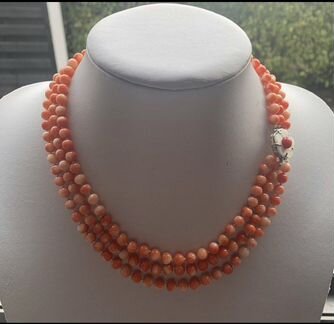 Коралловые бусы. Кораллы