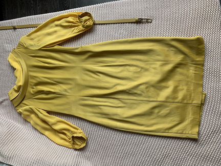 Платье горчичное Mr Reason