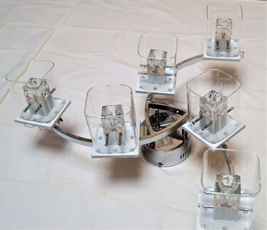 Светодиодные потолочные люстры, светильники и бра