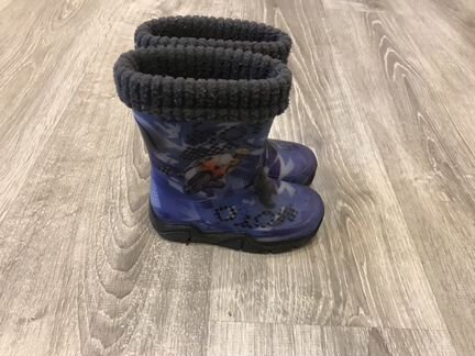 Сапоги резиновые утеплённые