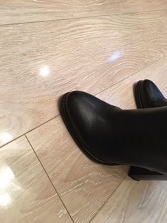 Сапоги из натуральной кожи