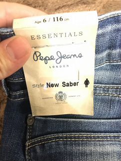 Новые джинсы Pepe jeans 6