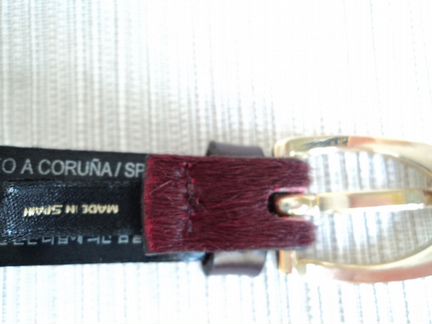 Ремень кожаный Massimo Dutti (70 - 28)