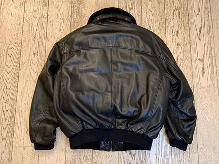 Кожаная куртка MA-1 (Levis/California/XL)