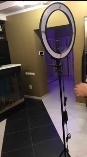 Лампа кольцо лед led ring селфи