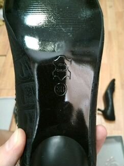 Туфли кожа на полную ногу