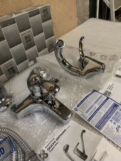 Комплект смесителей Roma Хром для ванны