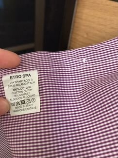 Итальянская рубашка еtro