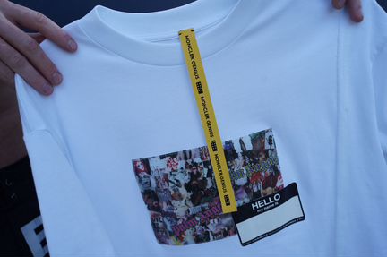 Футболка Moncler x Palm Angels