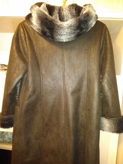 Дубленка искусственная 50 размера