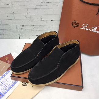 Лоферы lora piano с мехом