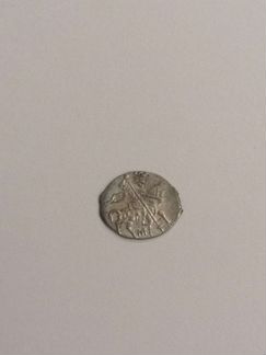 Копейка Михаила Фёдоровича, серебро, 17 век