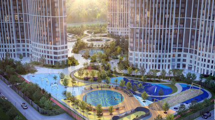 Квартира-студия, 84.7 м², 6/39 эт.