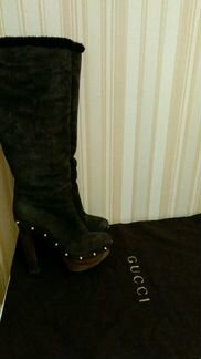 Зимние сапоги Gucci